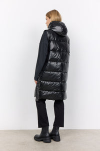 Long Black Gilet