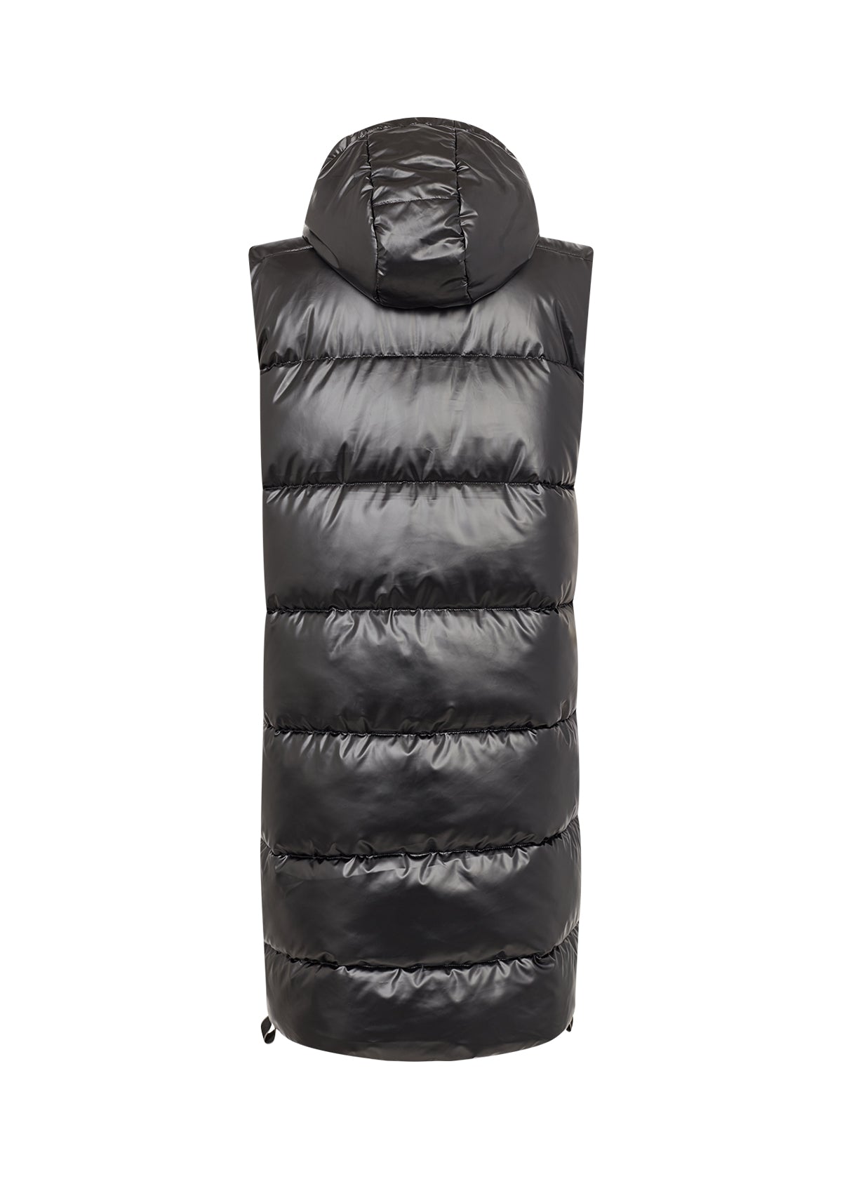 Long Black Gilet