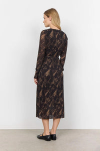 Iliane Dress - Desert/Black