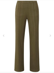 YAYA Soft Herringbone Trousers