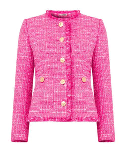 Rose Button Pink Jacket