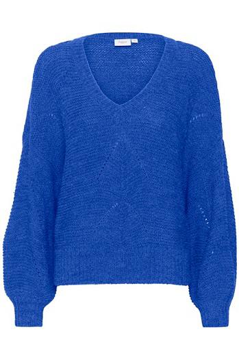 V-Neck Pullover - Surf Blue