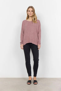 Biara Lightweight Sweater - Dusky Pink