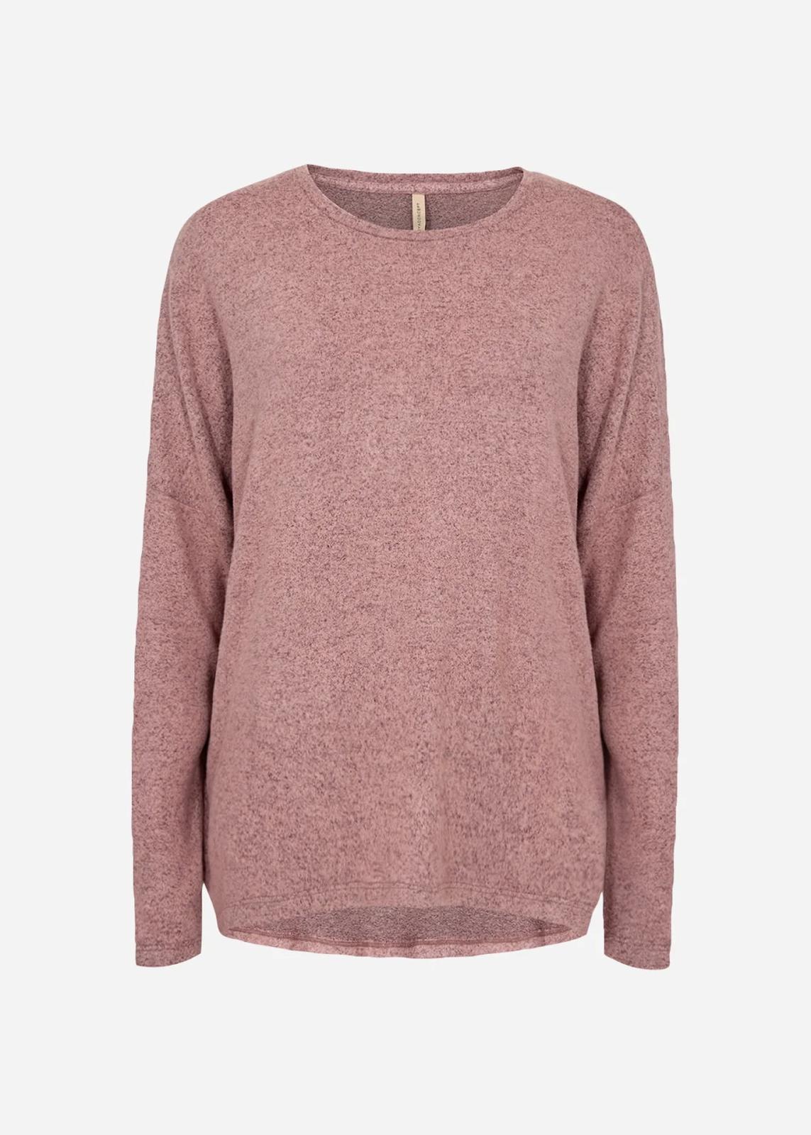 Biara Lightweight Sweater - Dusky Pink