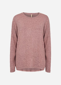 Biara Lightweight Sweater - Dusky Pink